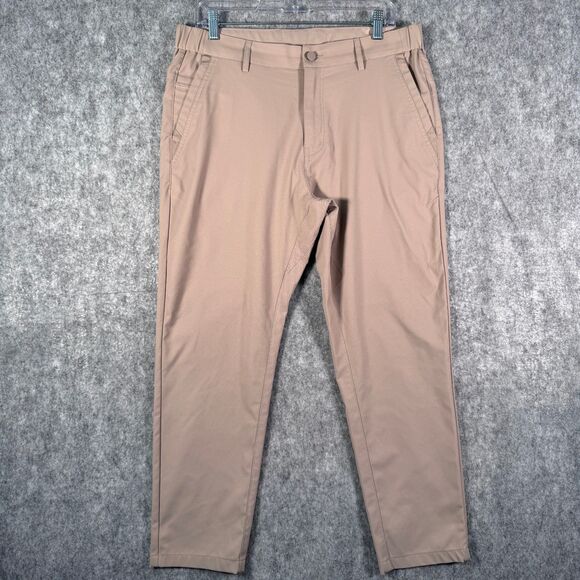 Jack Archer Jetsetter Pants Mens Size 33x30 Measured 34x26 Oak Khaki Beige - Picture 1 of 10